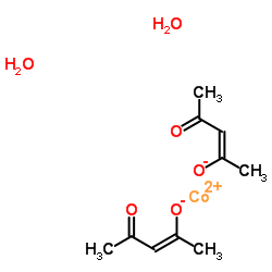Molecular structure of C10H18CoO6