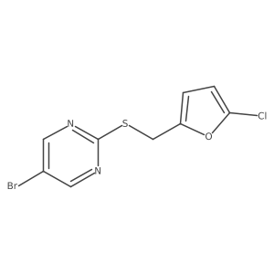 Molecular structure of C9H6BrClN2OS