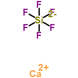 Molecular structure of CaF6Si