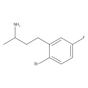 Molecular structure of C10H13BrFN
