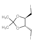Molecular structure of C7H12I2O2