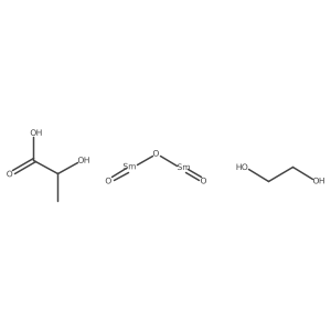 Molecular structure of C5H12O8Sm2