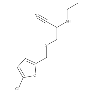Molecular structure of C10H13ClN2OS