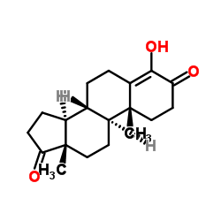 Molecular structure of C19H26O3