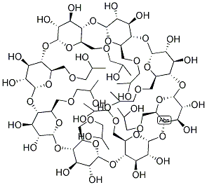 Molecular structure of C72H128O48