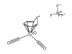 Molecular structure of C10HBCrF4O3