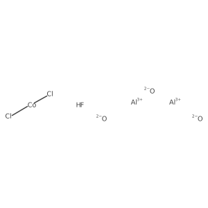 Molecular structure of Al2Cl2CoFHO3