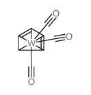 Molecular structure of C8H2O3W