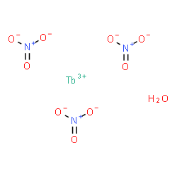Molecular structure of H2N3O10Tb