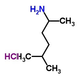Molecular structure of C7H18ClN