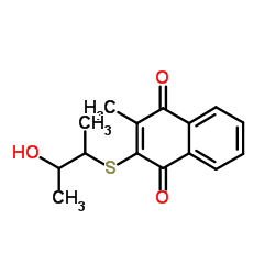 Molecular structure of C15H16O3S