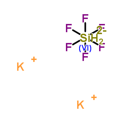 Molecular structure of F6K2Si