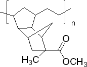 Molecular structure of (C15H20O2)n