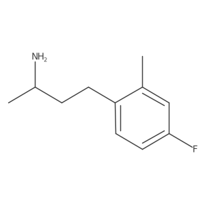 Molecular structure of C11H16FN