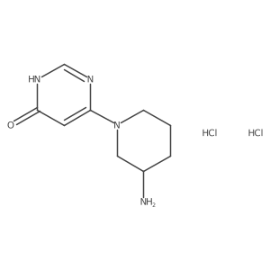 Molecular structure of C9H16Cl2N4O