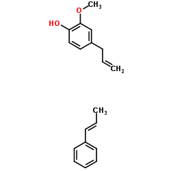 Molecular structure of C19H22O2