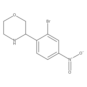 Molecular structure of C10H11BrN2O3