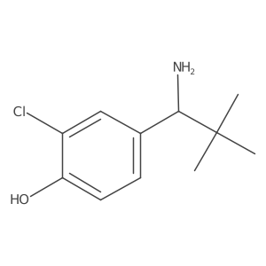 Molecular structure of C11H16ClNO