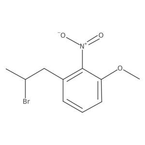 Molecular structure of C10H12BrNO3