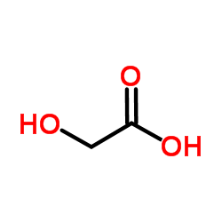 Molecular structure of C2H4O3