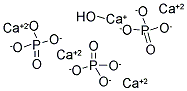 Molecular structure of Ca5HO13P3