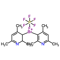 Molecular structure of C16H22BrF6N2P