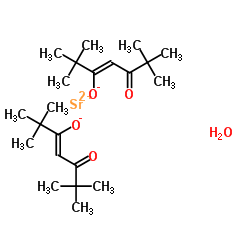 Molecular structure of C22H40O5Sr