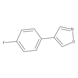 Molecular structure of C9H6FNO