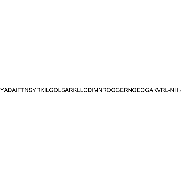 Molecular structure of C221H368N72O66S1