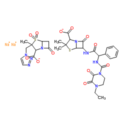 Molecular structure of C33H37N9Na2O12S2