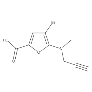 Molecular structure of C9H8BrNO3