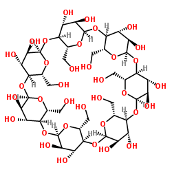 Molecular structure of C42H70O35