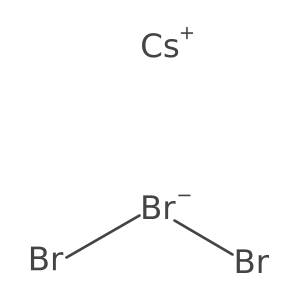 Molecular structure of Br3Cs