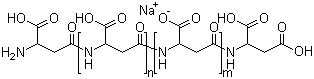 Molecular structure of C4H6NO3(C4H4NO3Na)m(C4H5NO3)nC4H6NO4