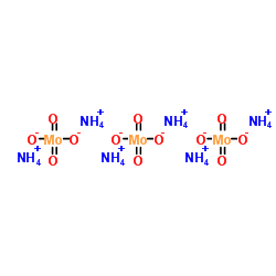Molecular structure of H24Mo3N6O12
