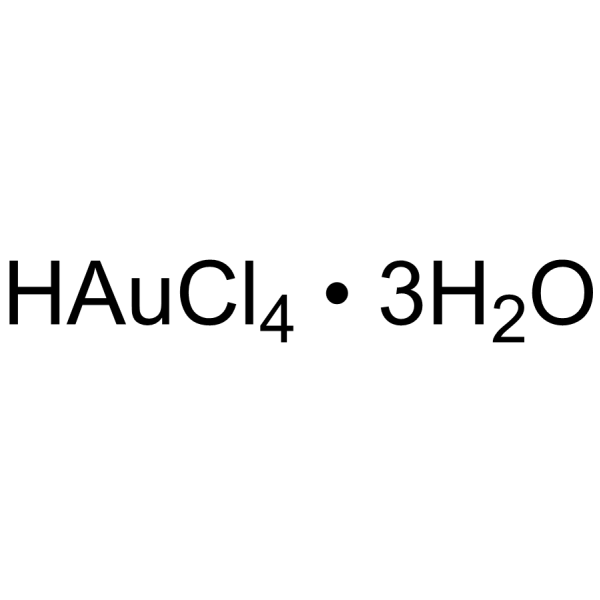 Molecular structure of AuCl4H7O3