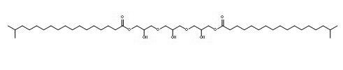 Molecular structure of C45H88O9