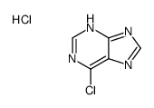 Molecular structure of C5H4Cl2N4