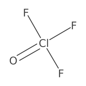 Molecular structure of ClF3O
