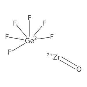 Molecular structure of F6GeOZr