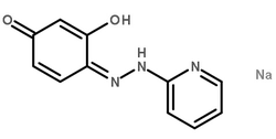 Molecular structure of C11H9N3O2.Na
