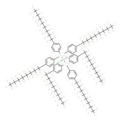 Molecular structure of C84H24Cl2F102P2Pd