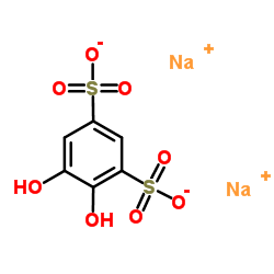 Molecular structure of C6H4Na2O8S2