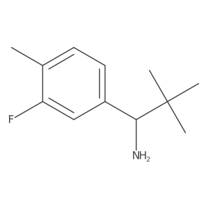 Molecular structure of C12H18FN
