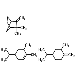 Molecular structure of C32H56