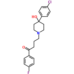 Molecular structure of C21H23ClFNO2