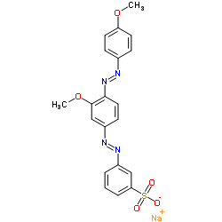 Molecular structure of C20H17N4NaO5S