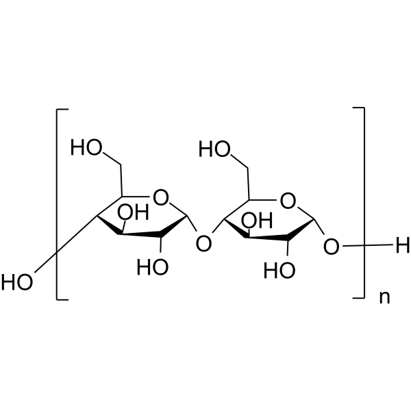 Molecular structure of (C6H10O5)n