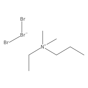 Molecular structure of C7H18Br3N