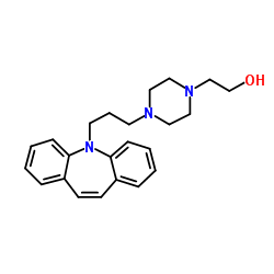 Molecular structure of C23H29N3O